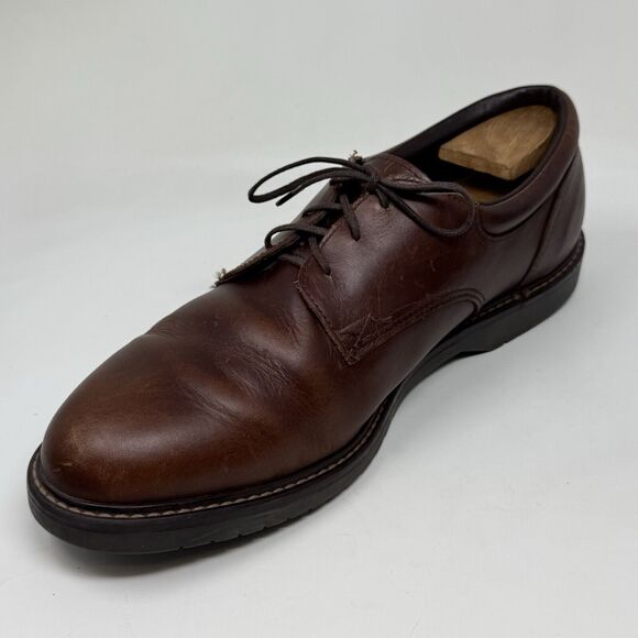 Sebago Oxford Derby Shoes Mens 13 M Brown Leather Lace Up Casual Business main image 9